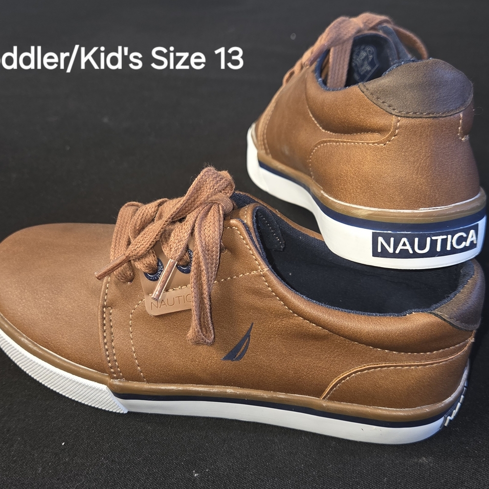 Nautica Tan Kids Sneakers